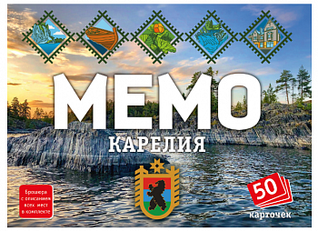 Фото игрушки Настольная игра Мемо "Карелия"