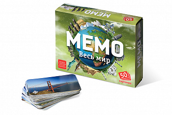 Фото игрушки Настольная игра Мемо "Весь мир"