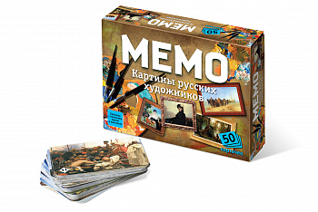 Фото игрушки Настольная игра Мемо "Картины русских художников"