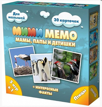 МИ-МИ Мемо "Птицы" () - Фотография детской игрушки 